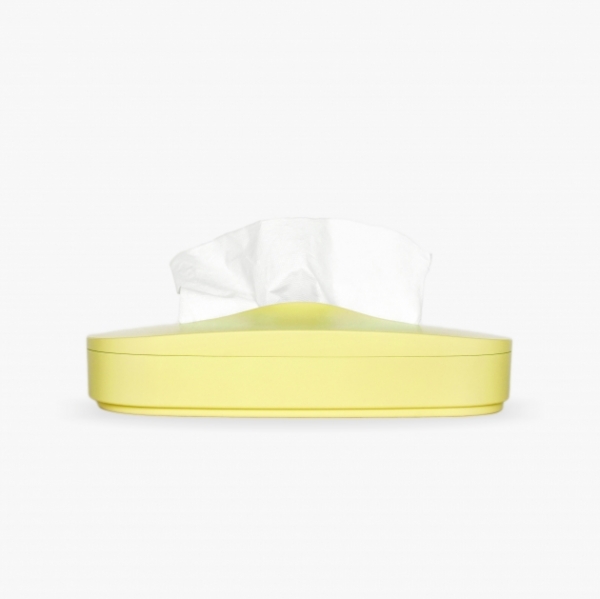 Flexible Tissue Box - Primrose Yellow 1